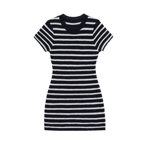 Design Sense Unique Versatile Fitted Slim Casual Dress