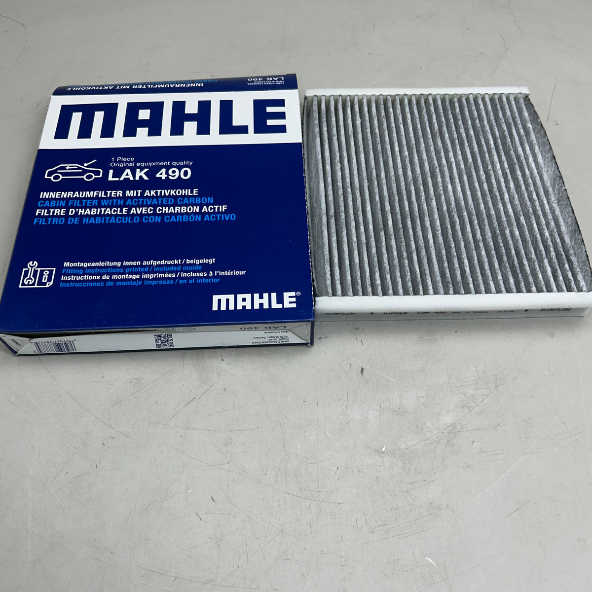 MAHLE Cabin Air Filter Replacement Part For Land Rover & Jaguar LAK490