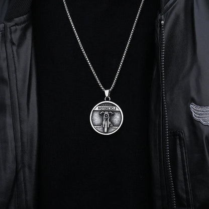 New Stainless Steel Letter Necklace
