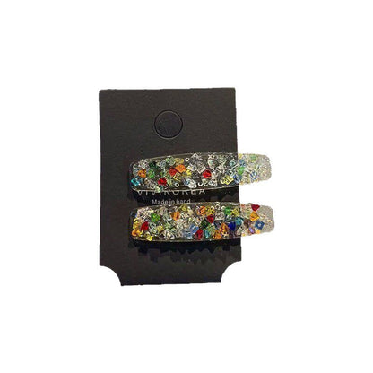 Dopamine-colored Diamond Hair Clip For Women