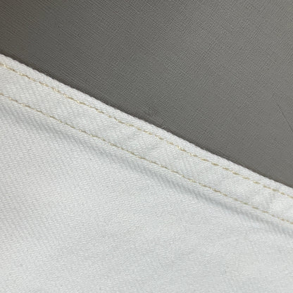 ETICA Tyler High Waist Straight Leg Ankle jeans Vintage White Size 27 EW180114A