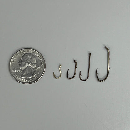 EAGLE CLAW (2 PACK) High Carbon Steel Trout Tackle Assortment Bronze 60pc SPTRT