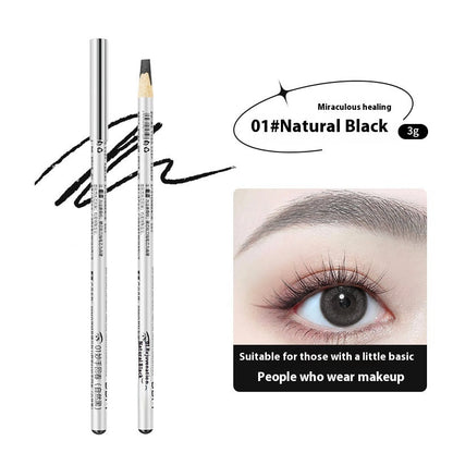 Waterproof And Sweat-proof Wild Eyebrow Pencil Line Design Distinct Look Hard Core