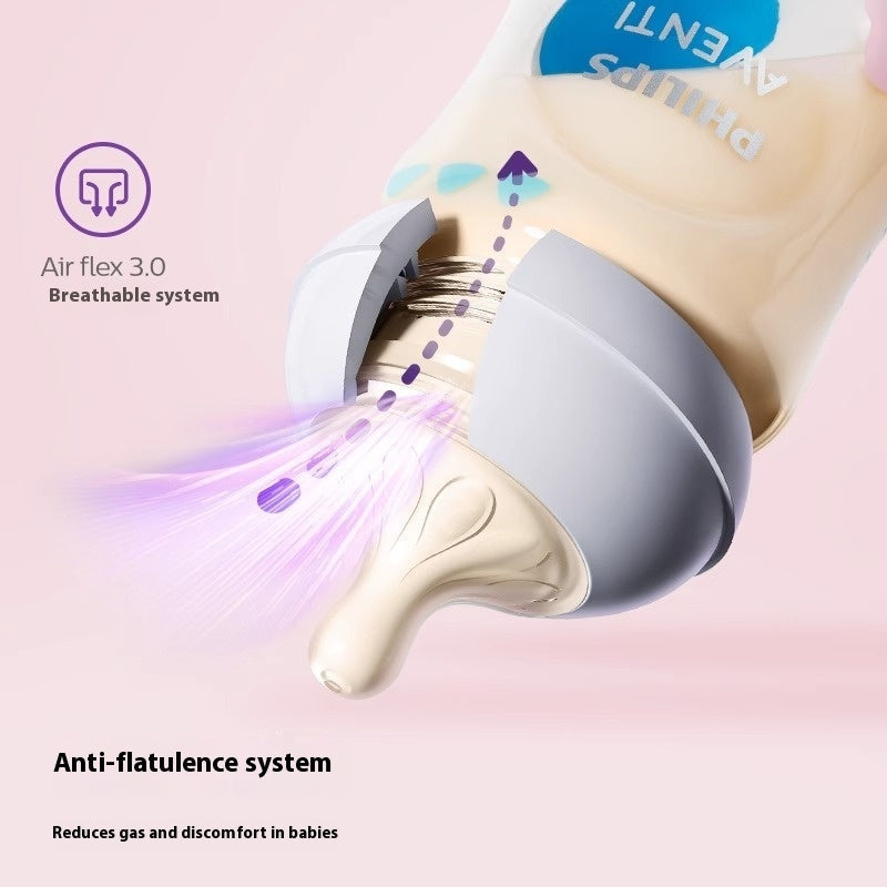 Large Diameter Feeding Bottle Baby Anti-flatulence