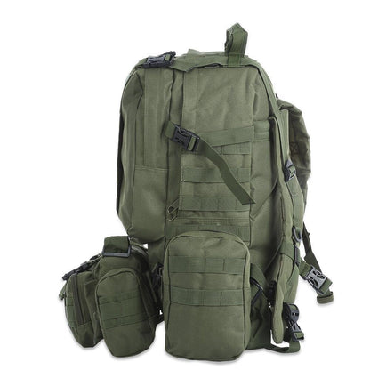50L Molle Tactical Military Backpack – Waterproof for Camping, Hiking, & Travel