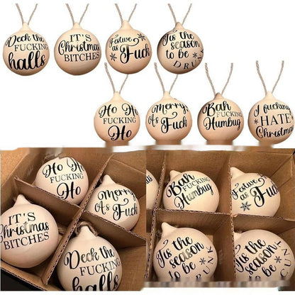 Holiday Christmas Ball Prank Decorations