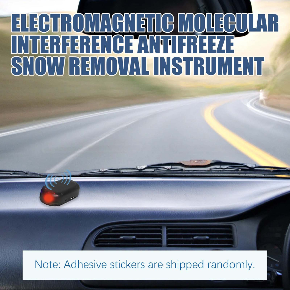 Automotive Snow Removal Tools, Glass Deicing Snow Melting Fast Portable Mini Deicer