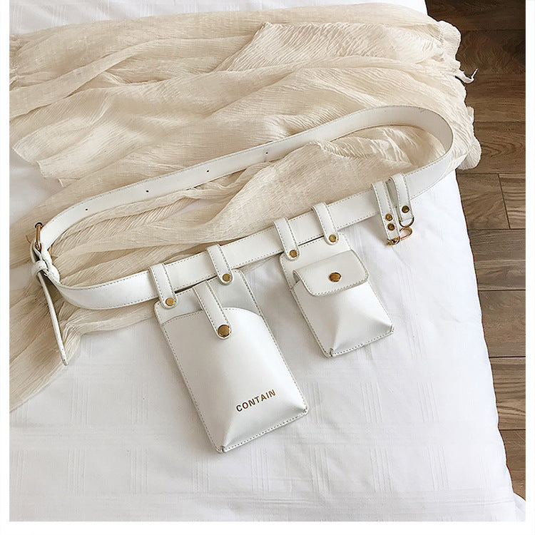 Tide crossbody bag waist bag change phone