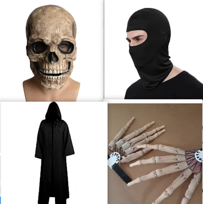 Halloween Costume Black Robe