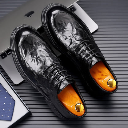 British Business Dress Leather Shoes Men