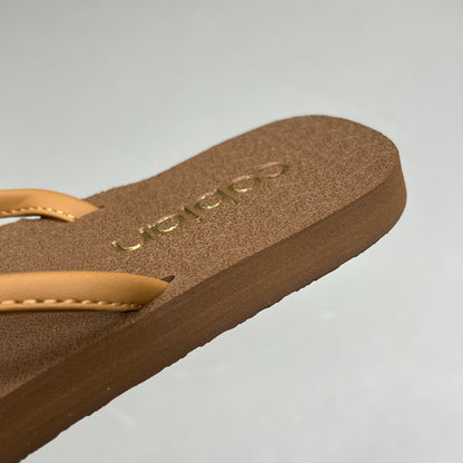 COBIAN Nia's Bounce 2 Synthetic Leather Sandals Women's Sz 10, EU 41 Tan NIA25-230-10
