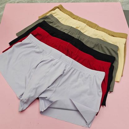 Mens Low-rise Sexy Boxer Briefs