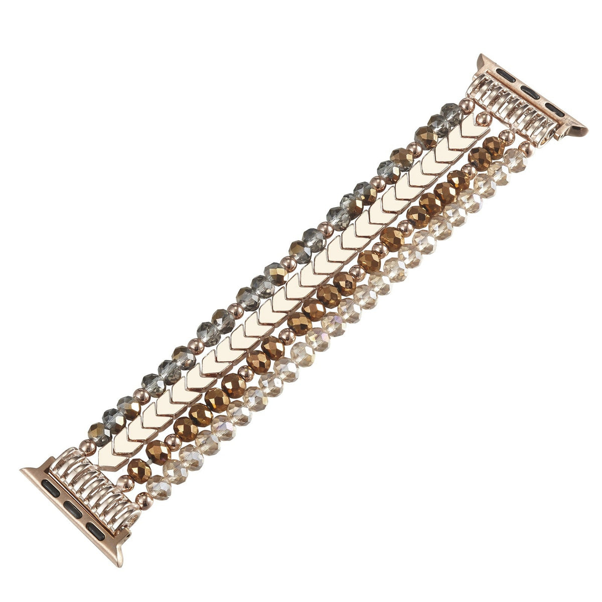Suitable For Apple Watch IWatch87654Se Women's High-End Beaded Strap Jewelry Crystal Wrist