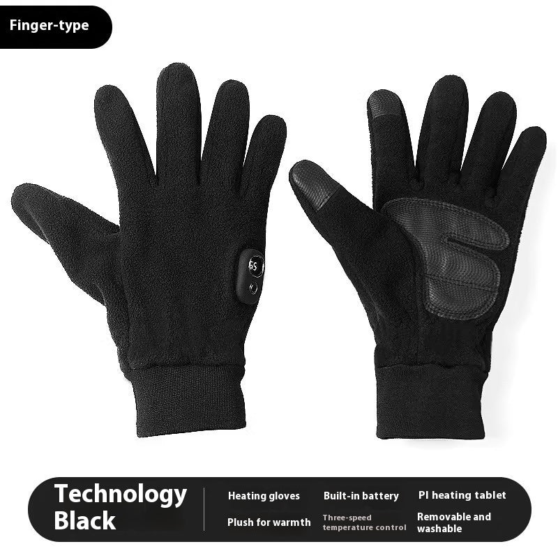 Winter Warm Windproof Electric Heating Gloves