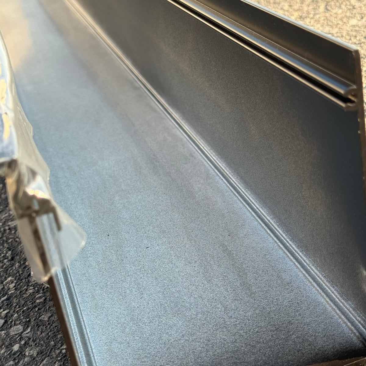 SPRINGS WINDOW FASHIONS Metal Support Bracket 16FT 5"x5" Black 05000-18