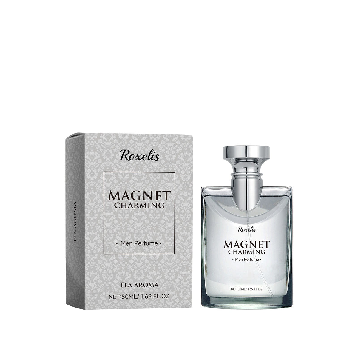 Magnet Charming Men Perfume, Tea Fragrance Natural Fresh Fragrance Release Charm Couple Dating Men Atmosphere Niche Perfume
