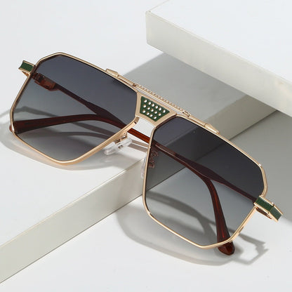 Square-shaped Fashion Cross-border UV-protection Bulk-source Trendy Designer Sunglasses