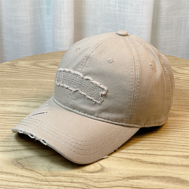 Cotton Sparkling Style Big Boss Baseball Hat