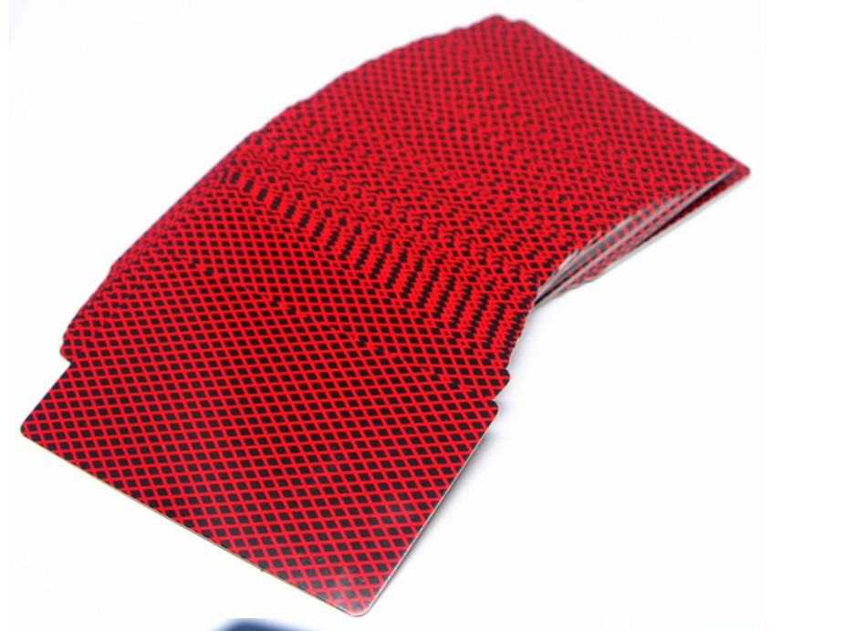 Black Luminous Fluorescent Poker Cards