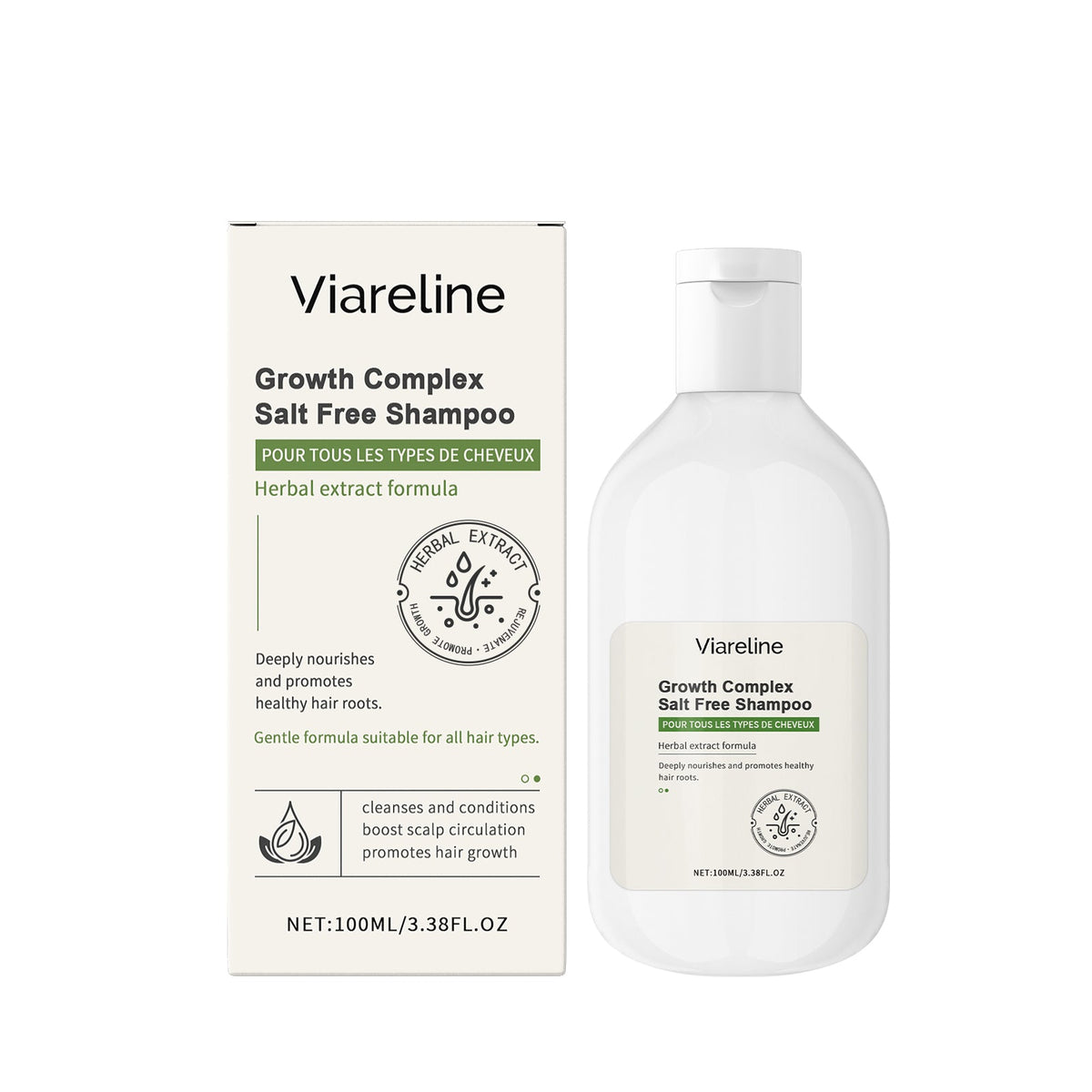 Herbal Hair Care Shampoo Gently Cleanses Scalp And Improves Frizzy Hair Care Shampoo