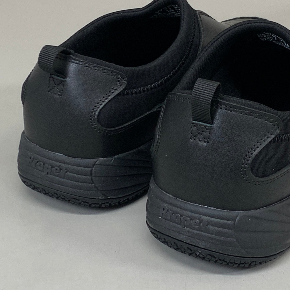 PROPET Wash & Wear Slip-On II Shoes X(2E) Women's SZ 11 SR Black W3851SBLX-11