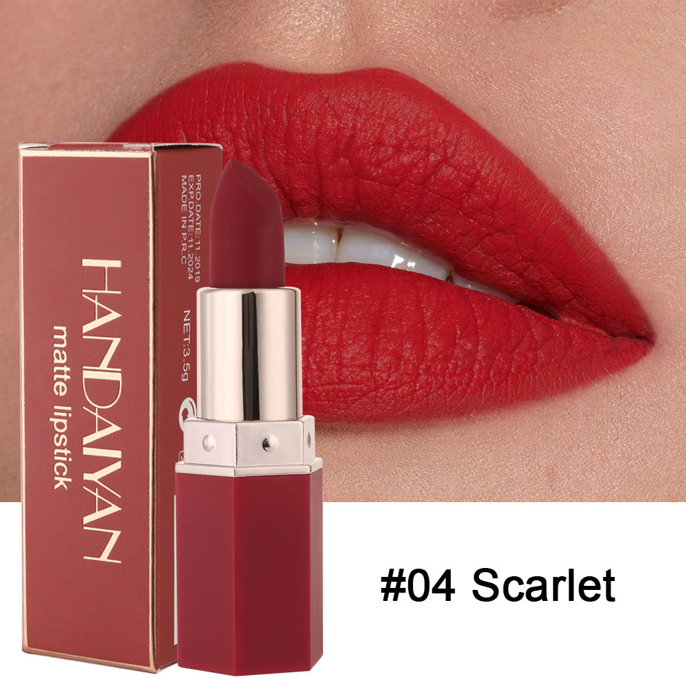 HANDAIYAN Matte Long Lasting Lipstick Lipstick Long Lasting Makeup Multi Color Lipsticks Look Good And Show Temperament