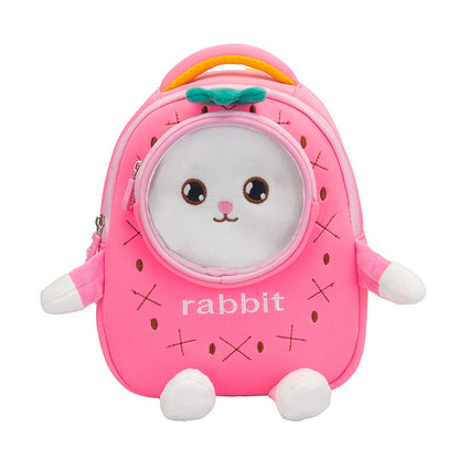 New Korean Cartoon Schoolbag For Kindergarten 1-3-6 Years Old Anti-lost