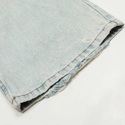 Fashion Personality Big Horn Jeans Men
