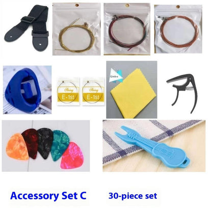 Guitar Accessories Suit Pick String Nail Pillow