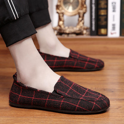 Men's Canvas Beanie Shoes
