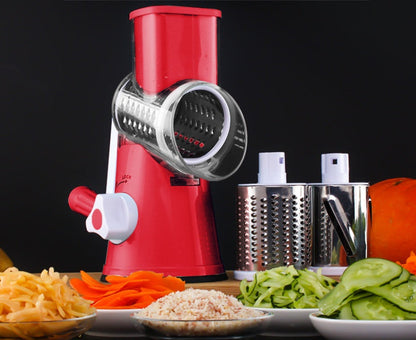 Manual Round Mandoline Vegetable Slicer