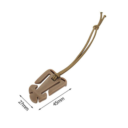1/2/5Pcs Molle Backpack Buckle Carabiner Clips Outdoor Nylon Camping Bag Hanger Hook Clamp EDC Carabiner Survival Gear Tools