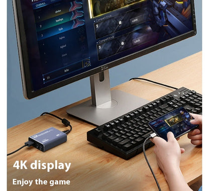 4K Gaming Set-top Box Recording Audio