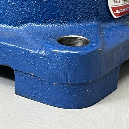 ROYERSFORD Type E Bearing 2 3/16 Square Flange 4-Bolt Tapered Rollers 20-05-0203