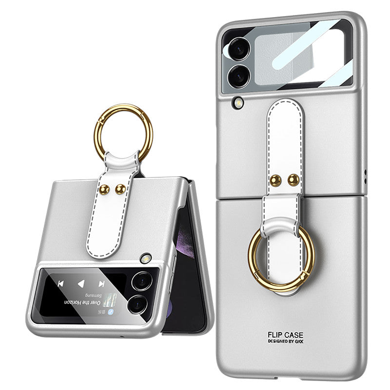 Mobile Phone Case Folding Simple And Creative Frosted Hard Shell Solid Color
