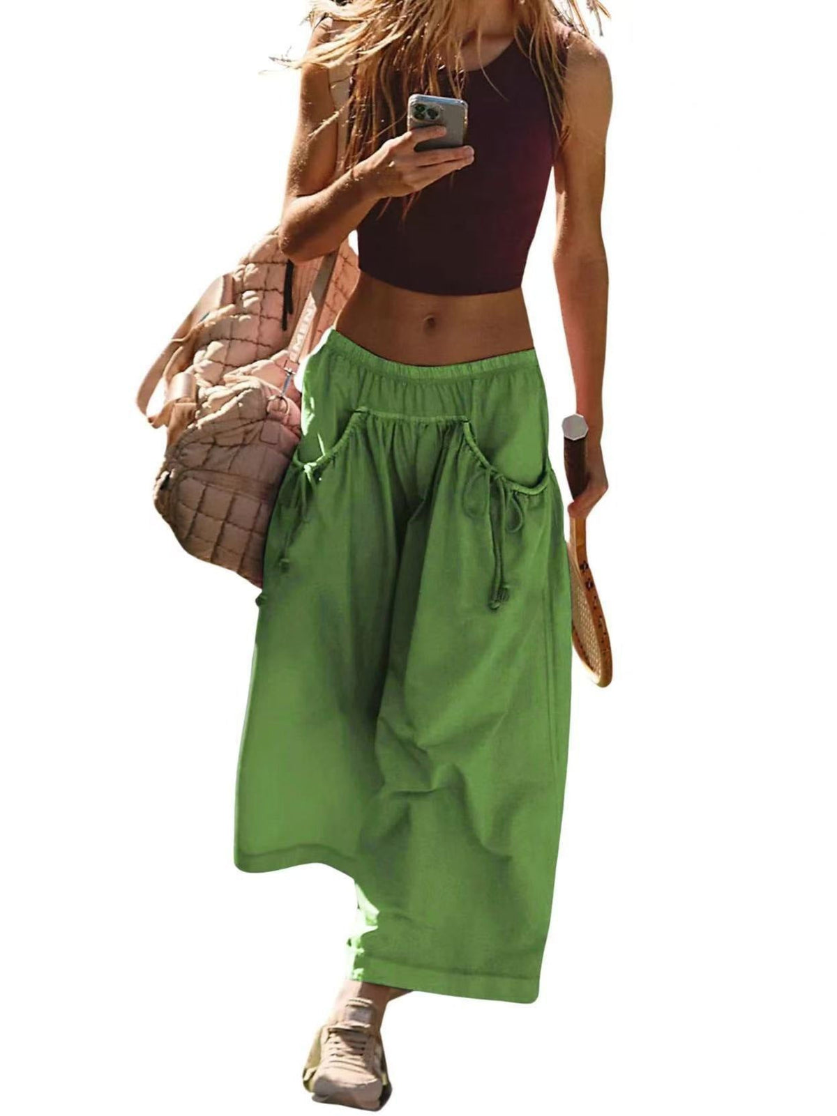 European And American Street Casual Pants Bell-bottoms