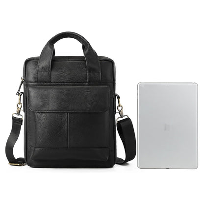 Vertical Briefcase Retro Men's Bag Handbag