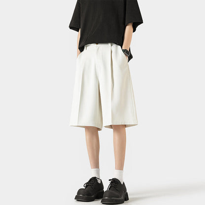 Mens American-style Draping Suit Shorts