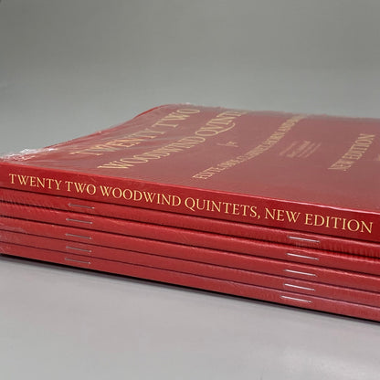 SOUTHERN MUSIC (6 PACK!) Twenty Two Woodwind Quintets New Edition Red