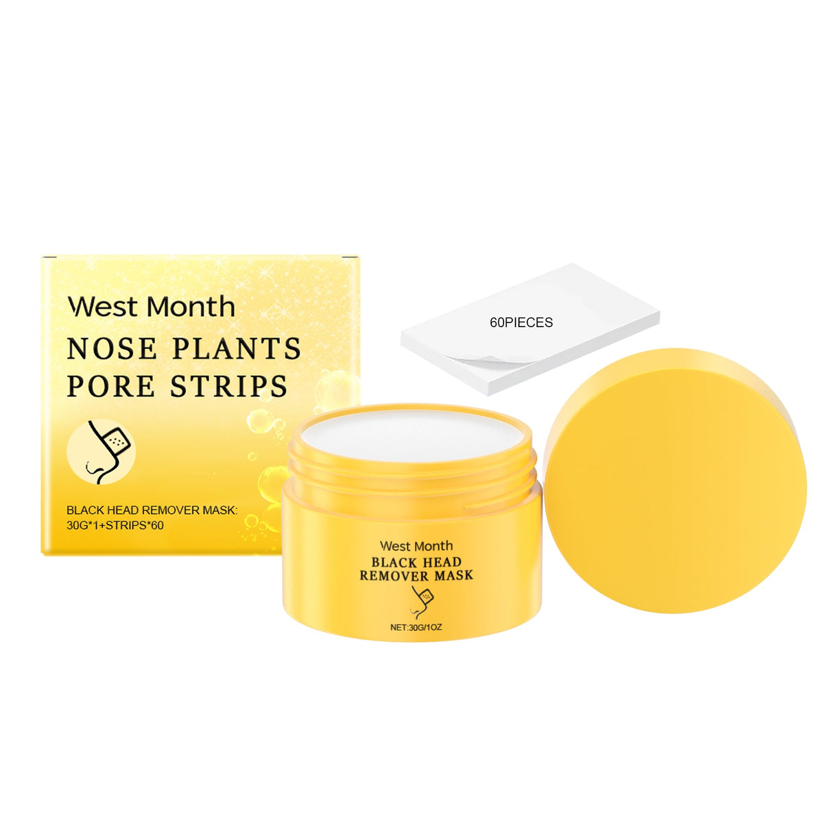 Blackhead Cleansing Nose Mask Gentle Oil Control Cleansing Nose Mask For Blackheads And Acne