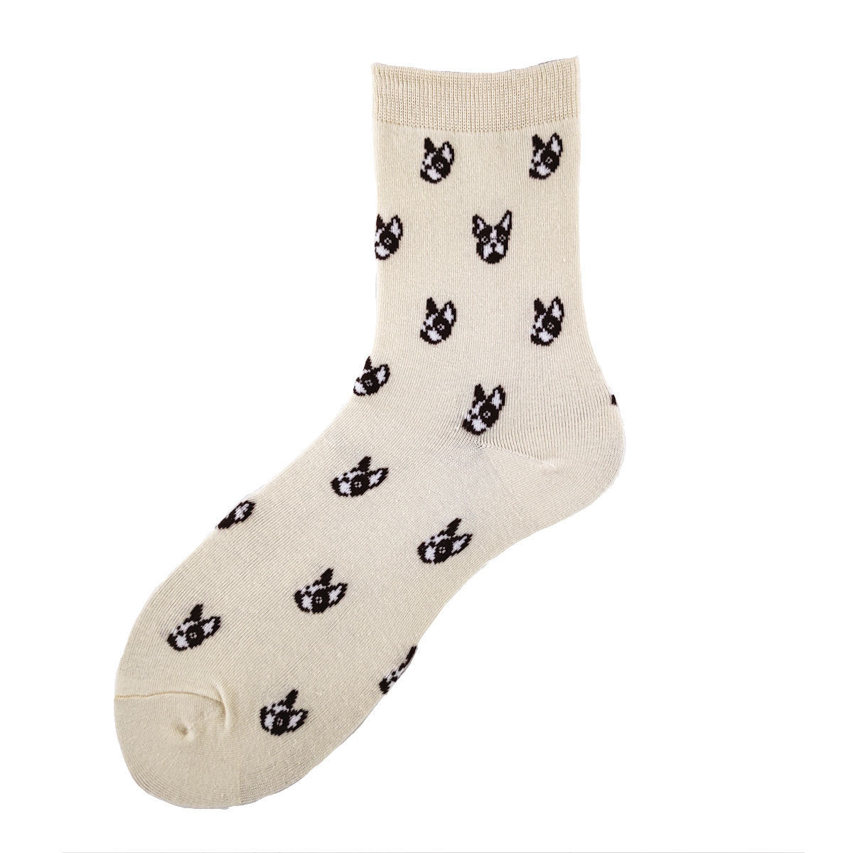 Cotton Creativity Dog Series Cartoon Neutral Socks