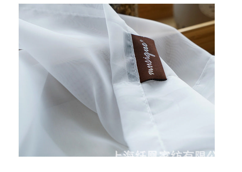 Modern Cotton Linen Window Screen
