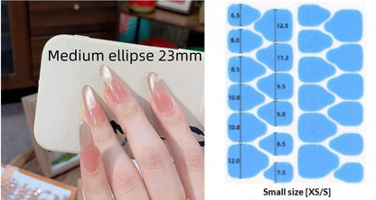 Advanced Nude Cat's Eye Nails