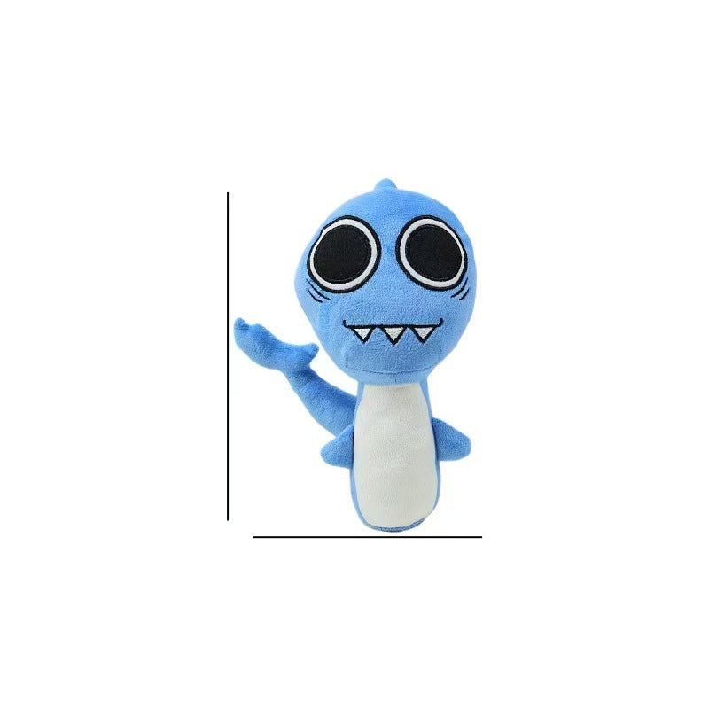 Sprunki Plush Rhythm Box Game Character Surrounding Plush Toys Dolls