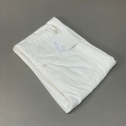 ETICA Tyler High Waist Straight Leg Ankle jeans Vintage White Size 27 EW180114A