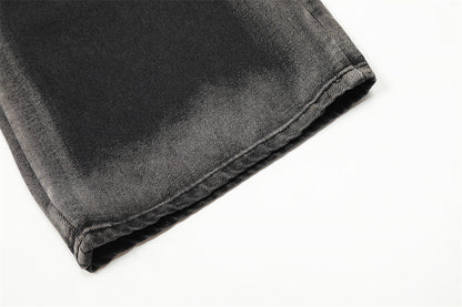 Inkjet Gradient Washed Jeans Men
