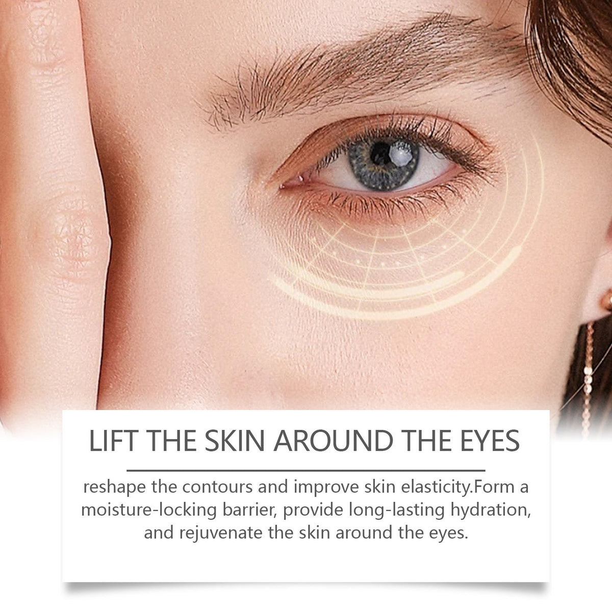 Eye Serum Caress And Tighten The Skin Around The Eyes Gently Moisturizing Daily Massage Hydrating Serum