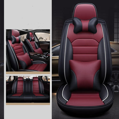 Universal All-Season Leather Seat Cushion