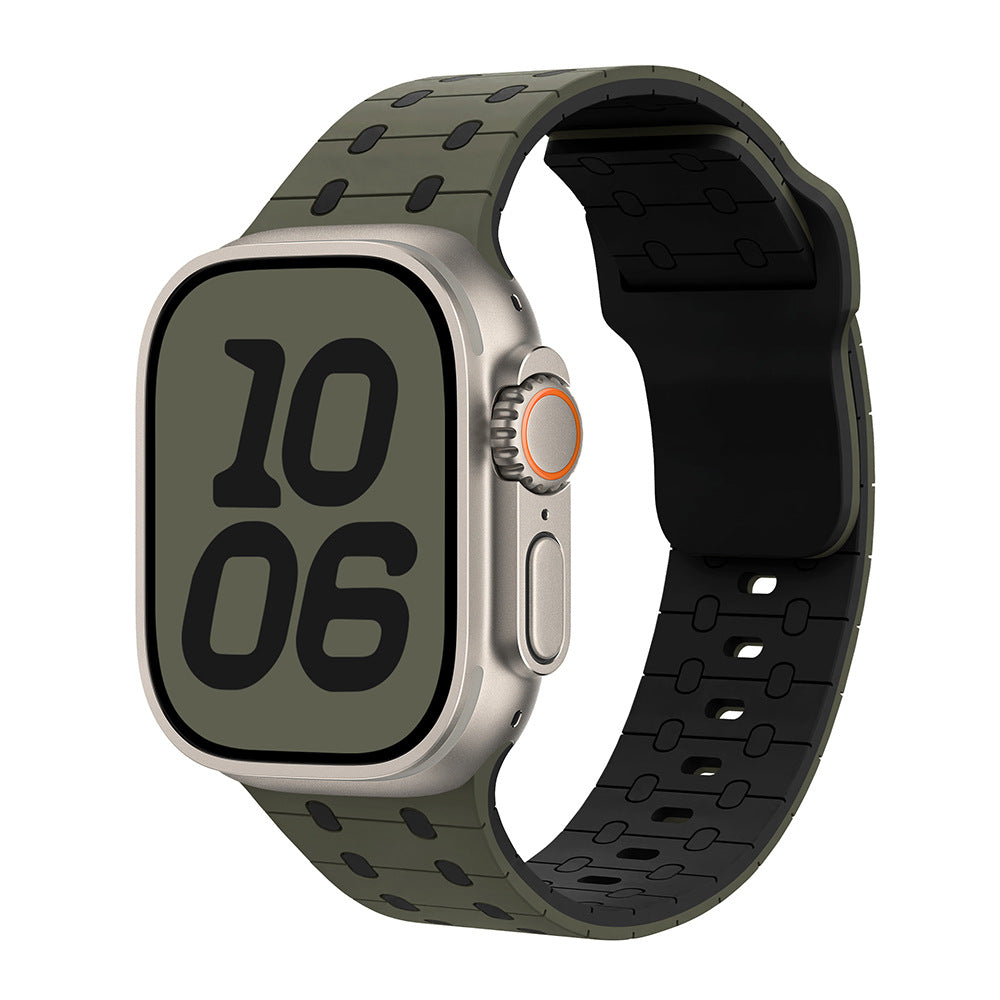 Dynamic Series Three-Color Silicone Watch Strap