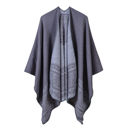 Thickened Warm Womens Cashmere Shawl